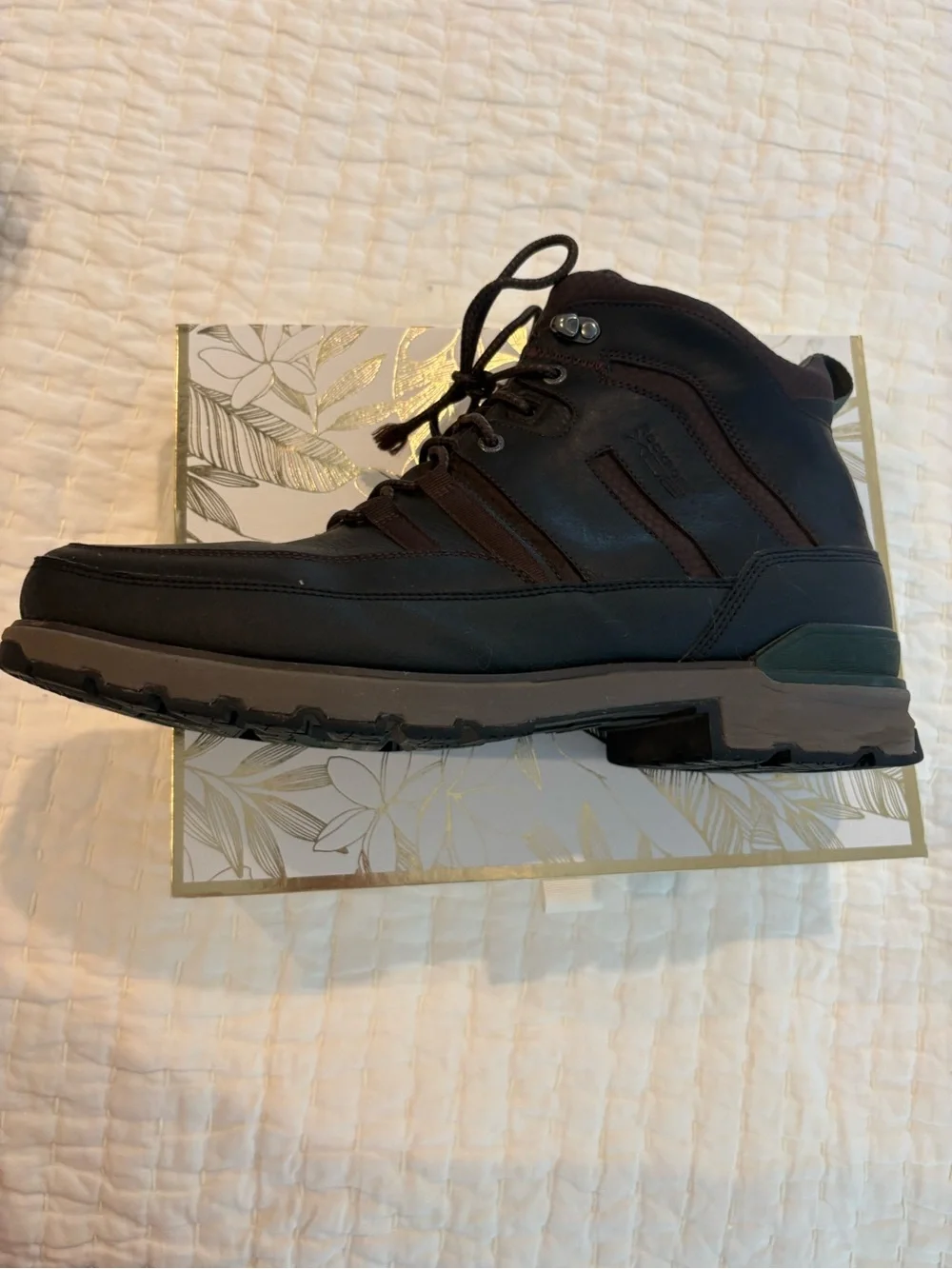 Rockport Total Motion Trek Umbwe Waterproof Hiking  Boot  Men's size 14 Utility